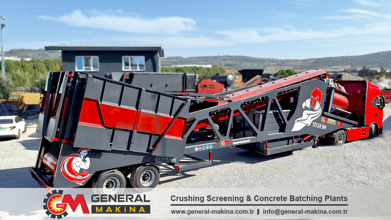 General Makina Titan 100 m3 Mobile Concrete Batching Plant - Concrete plant: picture 5