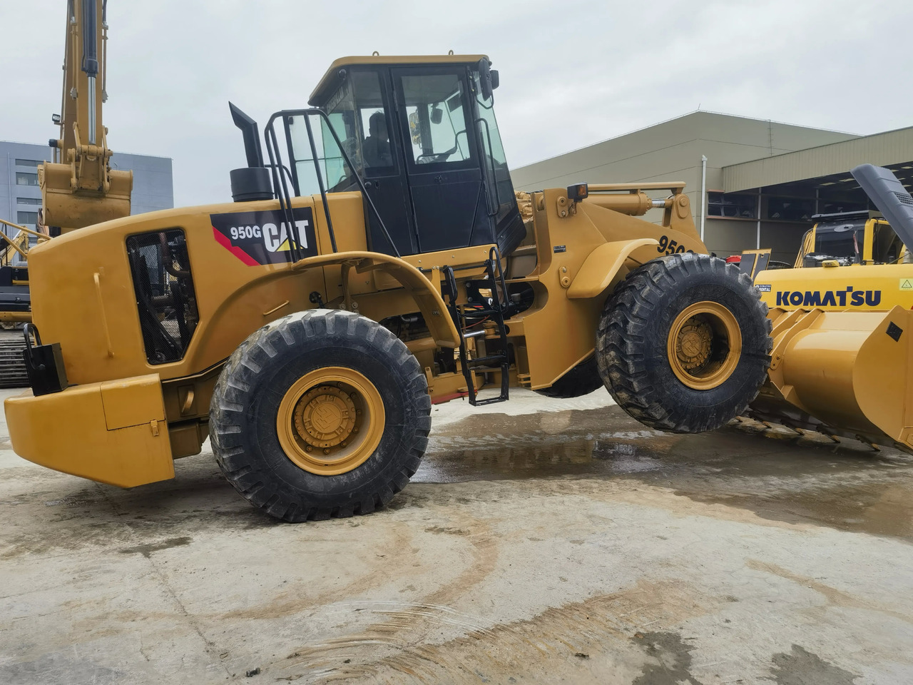 Good condition used front loader cat 950g Original Wheel loader caterpillar 950g 950h wheel loader for sale - Wheel loader: picture 4