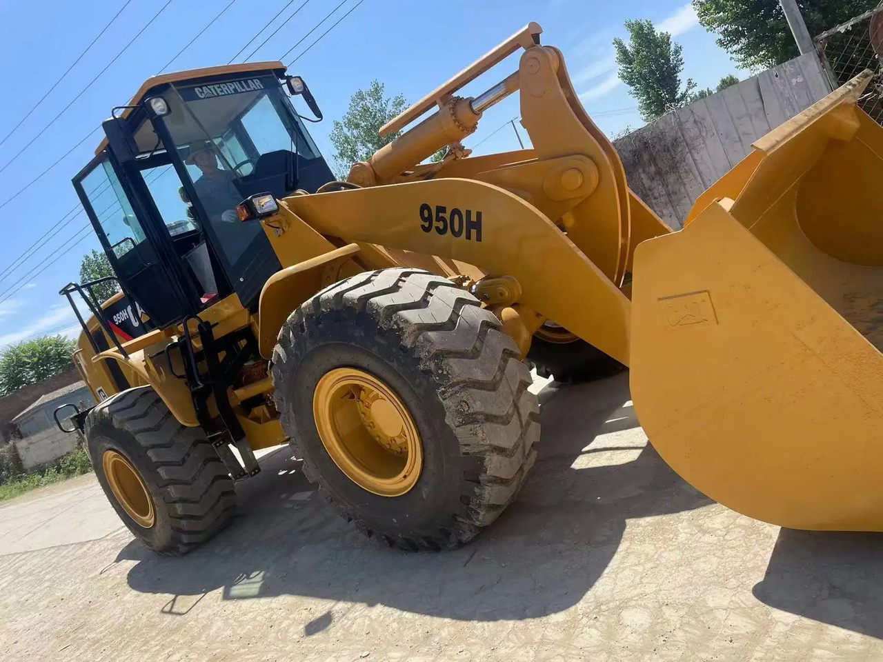 Good price used machinery Wheel front loader cat 950H Wheel loader caterpillar used 966H wheel loaders - Wheel loader: picture 5