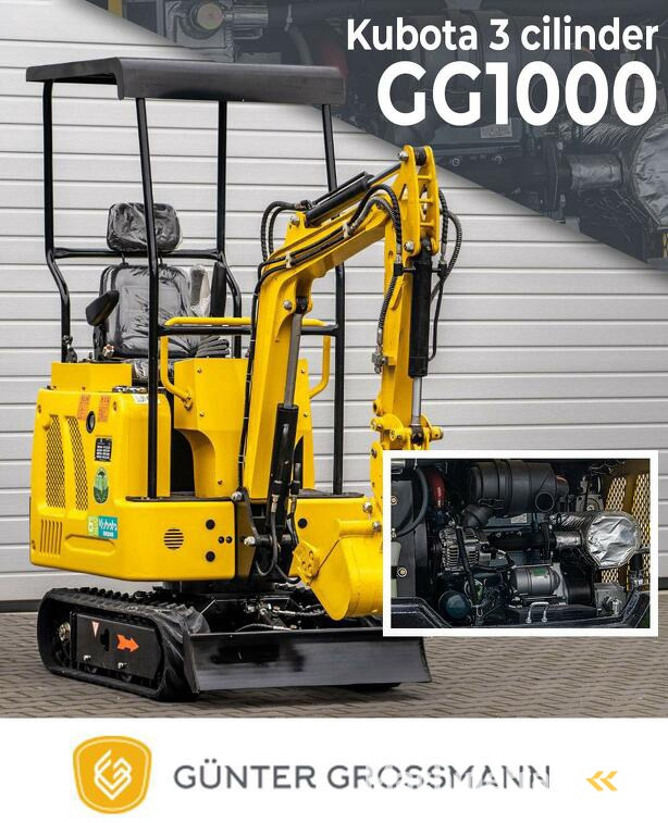 Gunter machine GG1000 - Mini excavator: picture 1