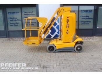 Aerial platform Haulotte STAR 10 Electric, 10m Working Height, Only 280 H: picture 1
