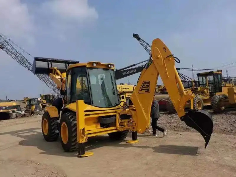 Heavy Machinery Cheap Price Used JCB 3CX 4CX 4X4 Wheel Backhoe Loader - Backhoe loader: picture 5