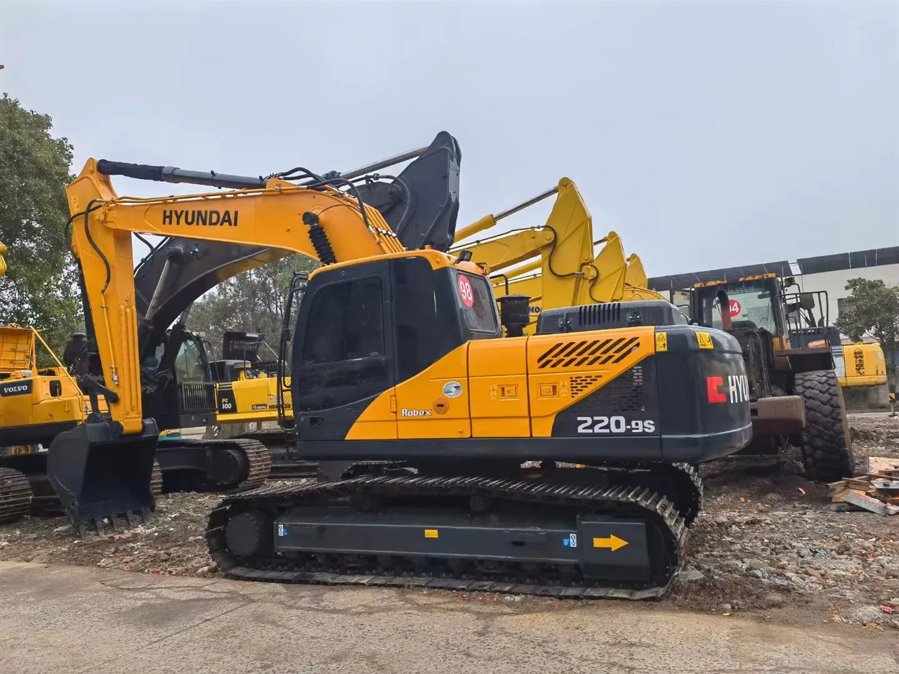 High-Power Hyundai 220-9S Excavator Second-Hand Original Imported Used 220-9S Excavators Model from Korea - Crawler excavator: picture 5