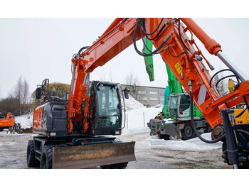 Hitachi ZX140W-6 PYÖRITTÄJÄLLÄ  - Wheel excavator: picture 4