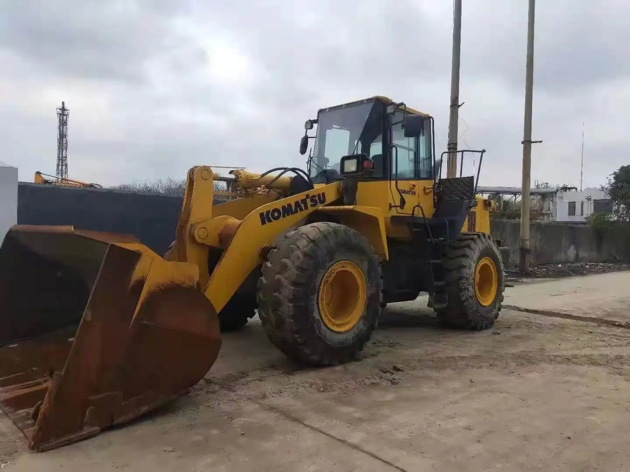 Hot sale Original wheel loader Wa380 front loader Komatsu WA380-3 For sale - Wheel loader: picture 2