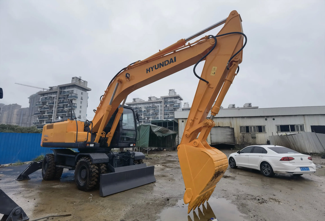 Hyundai 210W-7 used excavators secondhand wheel excavator machine 210W-7 150W-7 for sale - Wheel excavator: picture 5