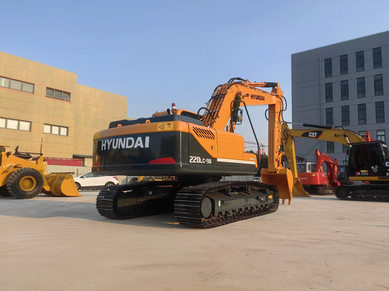 Hyundai used excavators 220LC-9S secondhand machine crawler excavator HYUNDAI for sale - Crawler excavator: picture 3