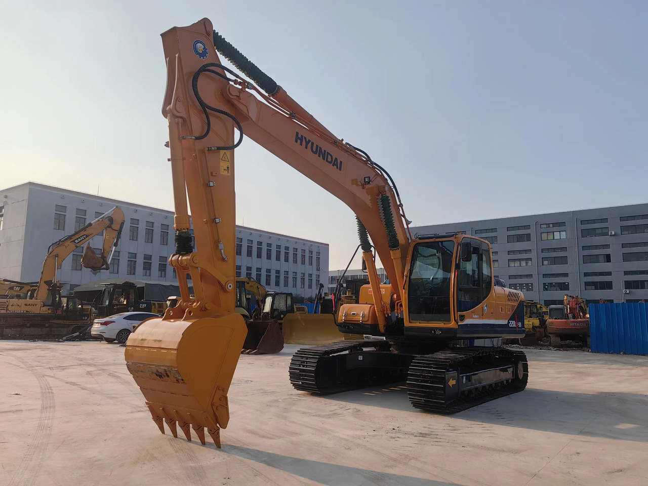 Hyundai used excavators 220LC-9S secondhand machine crawler excavator HYUNDAI for sale - Crawler excavator: picture 5