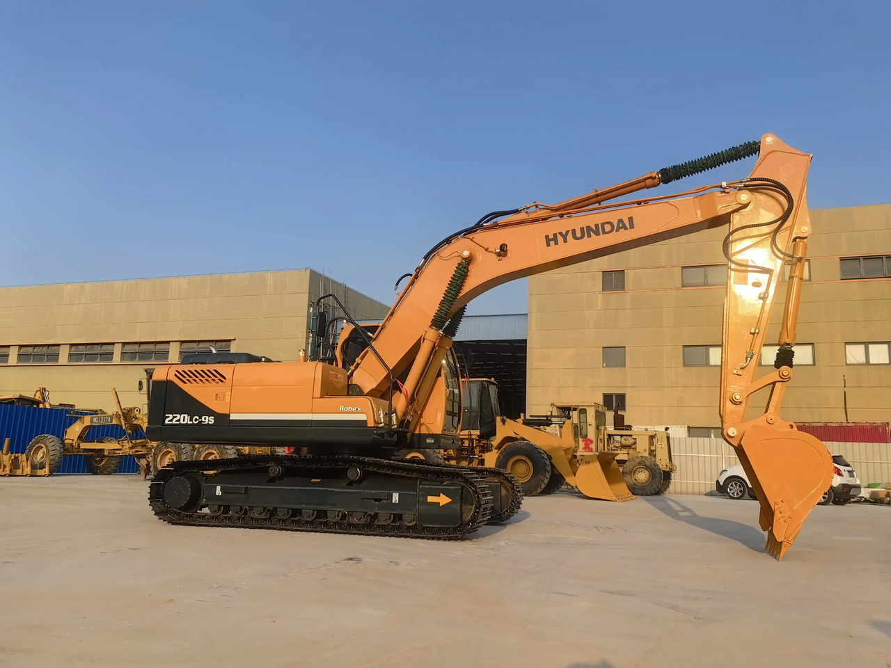 Hyundai used excavators 220LC-9S secondhand machine crawler excavator HYUNDAI for sale - Crawler excavator: picture 4