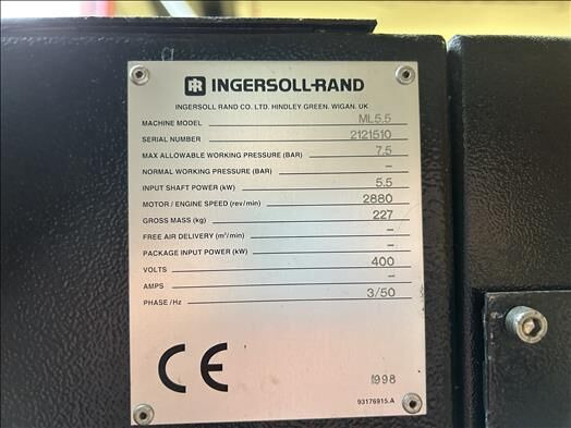 Ingersoll Rand ML5.5 - Air compressor: picture 4