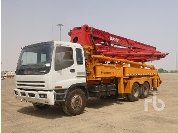 Concrete pump truck Isuzu CXZ81Q 6X4 W/Sany Sy5290Thb37: picture 1