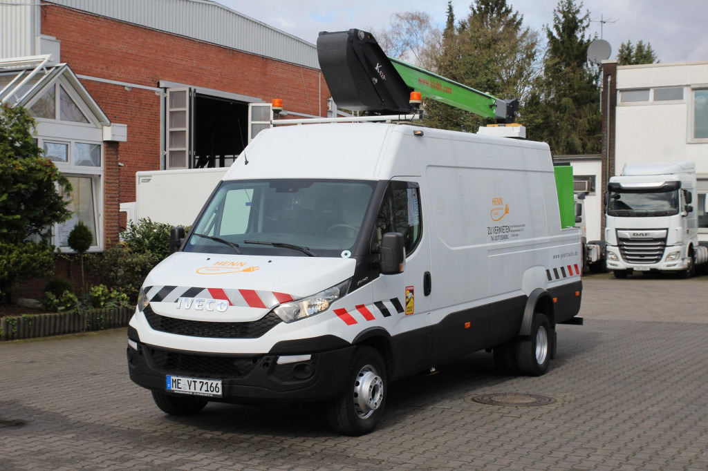 Iveco Daily 70-150  KLUBBK42P 14,8 m 2 Pers.Korb  835 h - Truck mounted aerial platform: picture 1