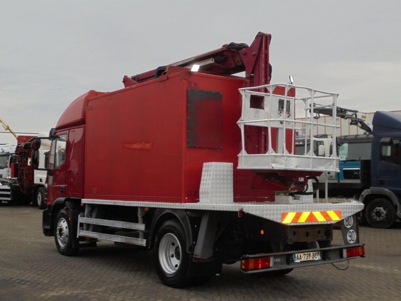 Truck mounted aerial platform Iveco EuroCargo 120 + Euro 5 + PTO + Manual + blad-blad+17 METER + Discounted from 18.950,-: picture 9
