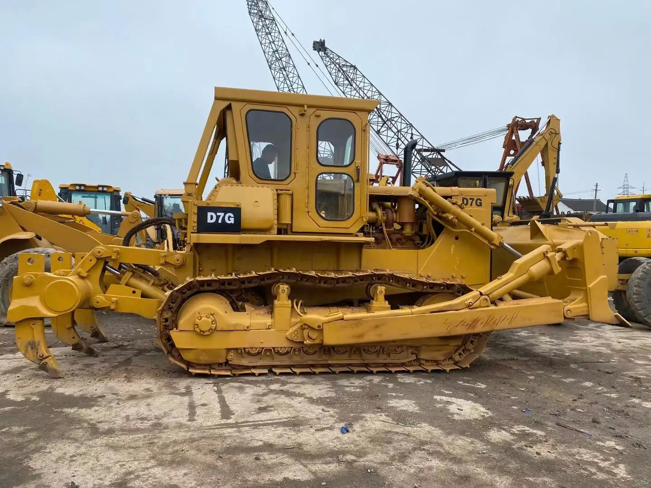 Japan used cat d7g bulldozer caterpillar d7g crawler dozer - Bulldozer: picture 3