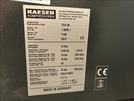 Kaeser TCH26 Dryer - Air compressor: picture 4