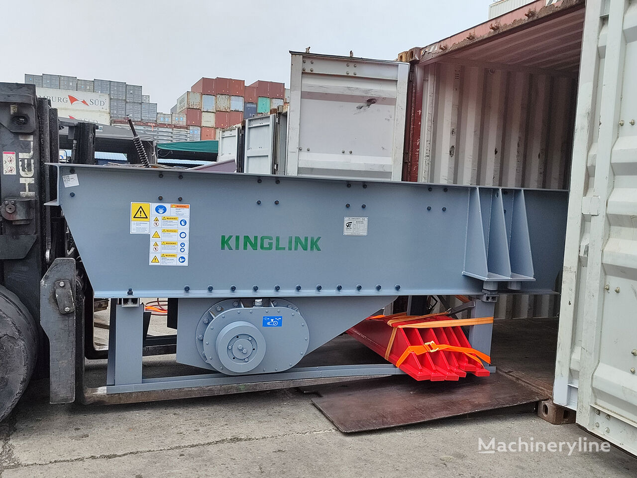Kinglink Heavy-Duty Vibrating Grizzly Feeder ZSW380x96 - Mining machinery: picture 1