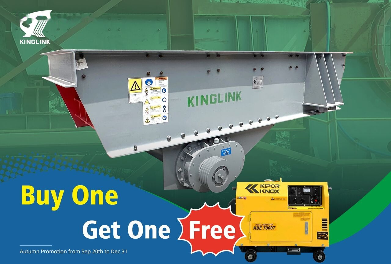 Kinglink Vibrating Grizzly Feeder ZSW380X96 | 150TPH - Mining machinery: picture 1