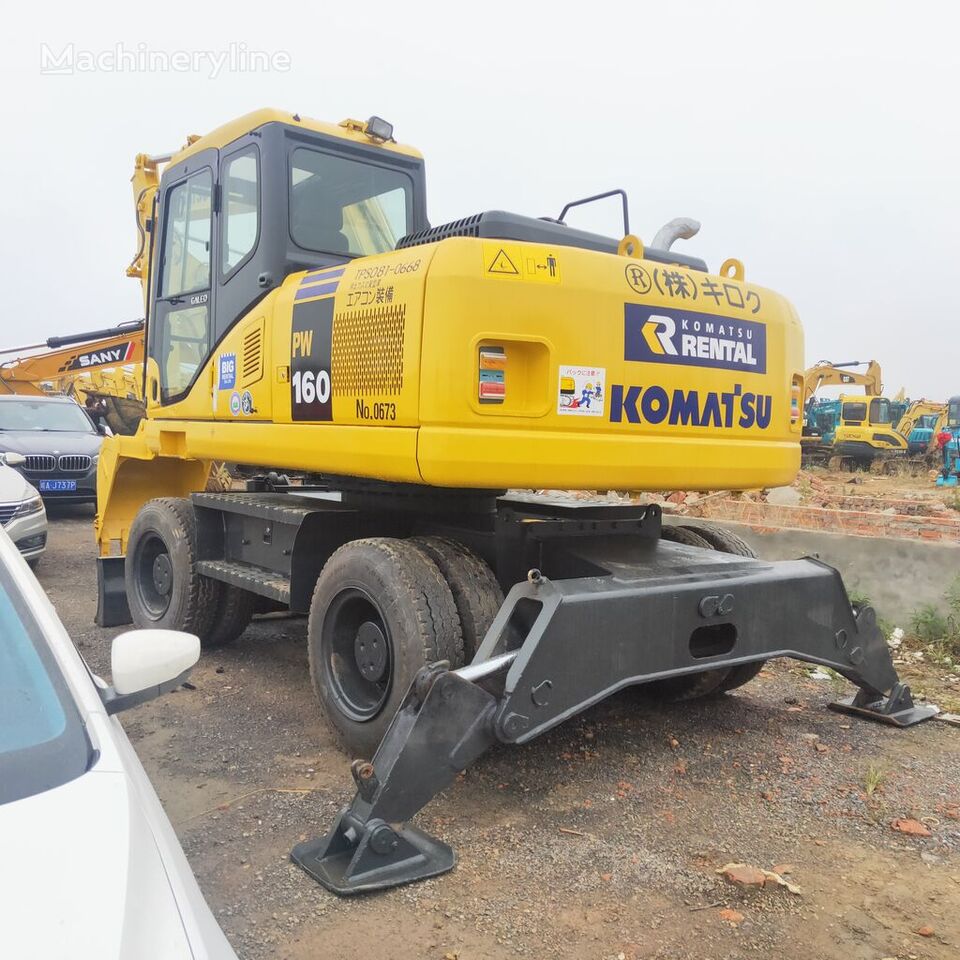 Komatsu PW160 - Wheel excavator: picture 5