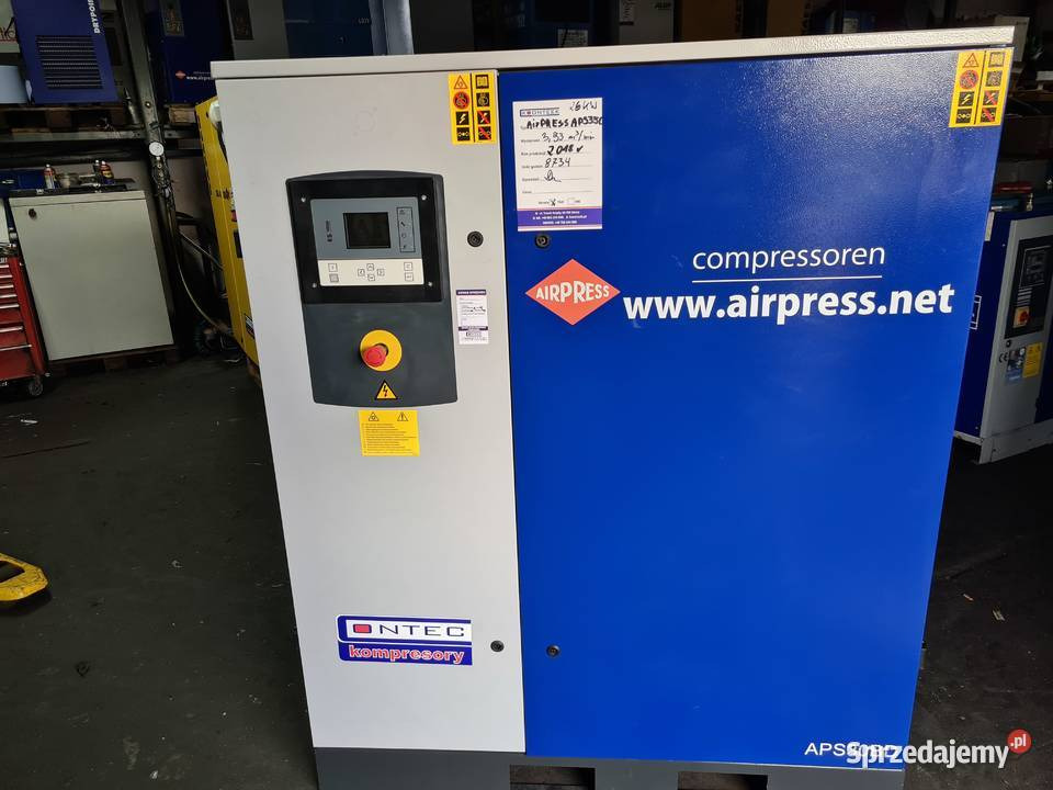 Kompresor śrubowy AIRPRESS APS 35, 26 kw - Air compressor: picture 1