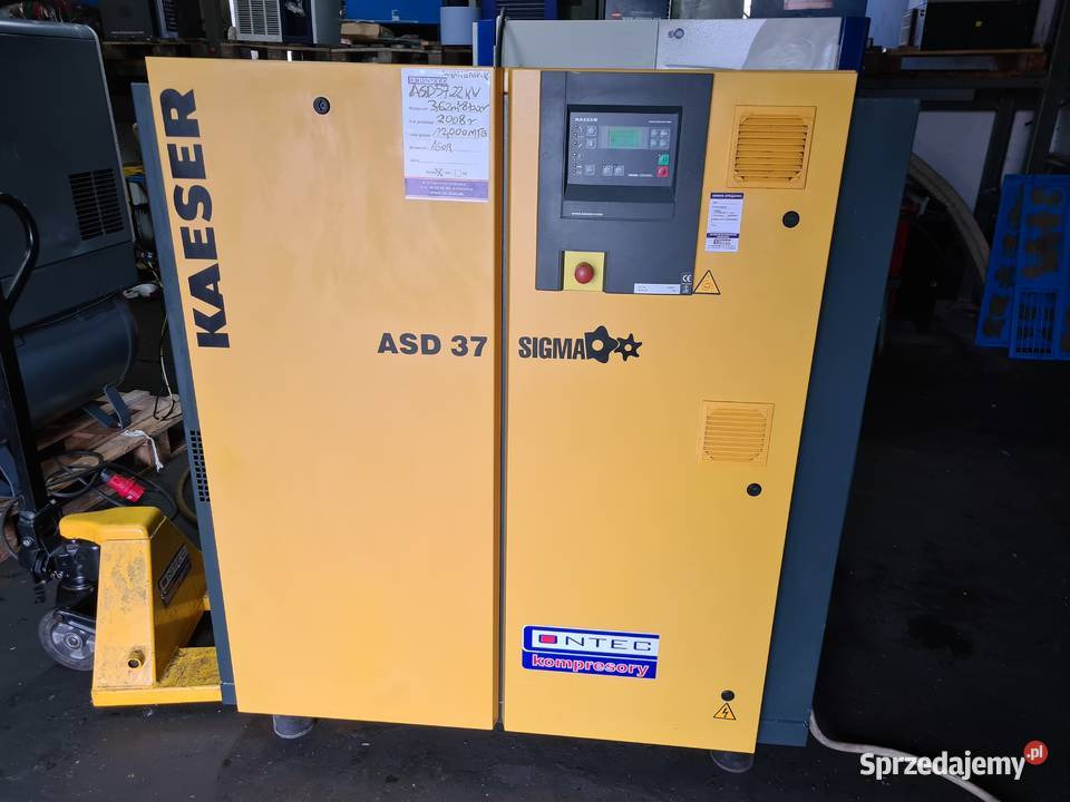 Kompresor śrubowy KAESER ASD 37 - Air compressor: picture 4