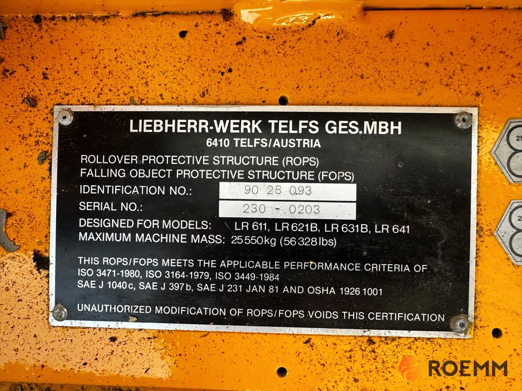 Bulldozer Liebherr LR 611 RAUPENLADER * TOP Gepflegt *: picture 16