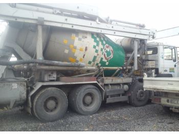 Concrete pump truck MAN 32.372 pompogruszka. MAN 32.372 concrete pump: picture 1