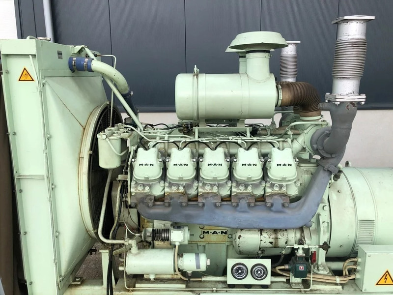 MAN D2530 MTE 250 kVA generatorset Noodstroom Aggregaat 148 uur - Generator set: picture 4