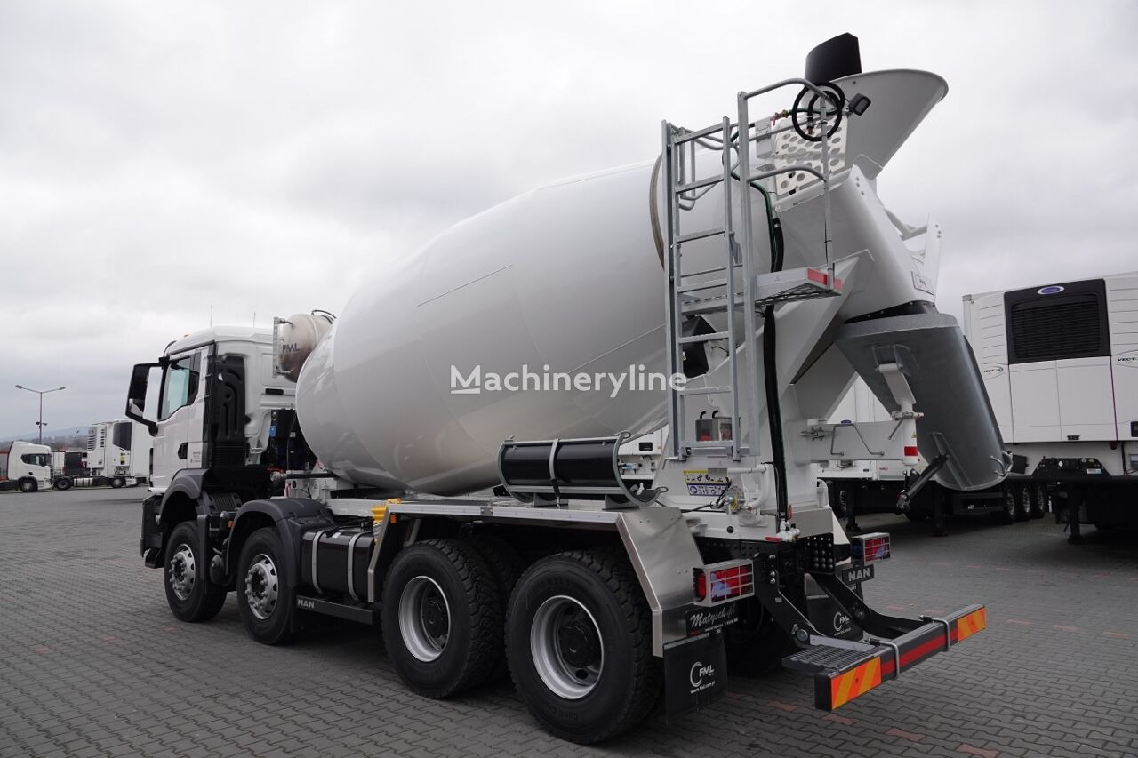 MAN MAN TGS 35. 440 / 8x4 / GRUSZKA 10 m3 / BETONOMIESZARKA FML / NO - Concrete mixer truck: picture 4