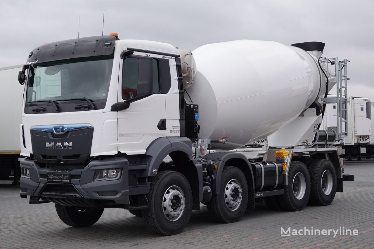 MAN MAN TGS 35. 440 / 8x4 / GRUSZKA 10 m3 / BETONOMIESZARKA FML / NO - Concrete mixer truck: picture 1