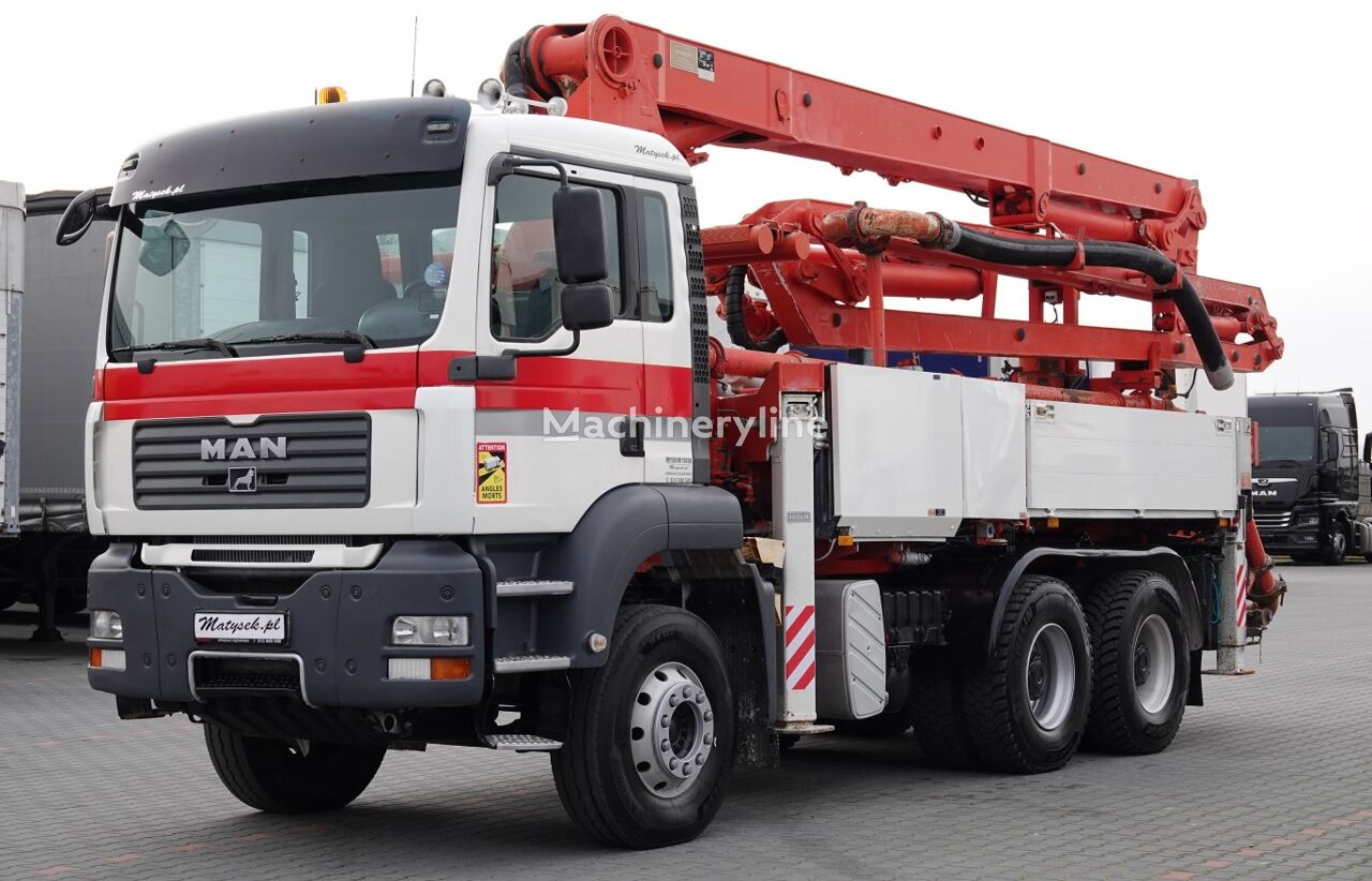 MAN TGA 26.400 / 6x4 /POMPA DO BETONU 28m / SCHWING STETTER / MANUAL - Concrete pump truck: picture 1