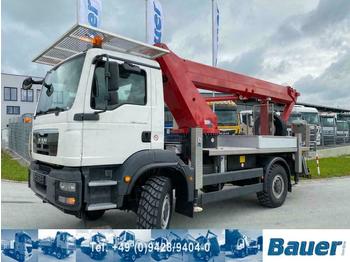 Truck mounted aerial platform MAN TGM 13.250 BB 4x4Wumag WT300 / 53Tkm,Top Zustand: picture 1