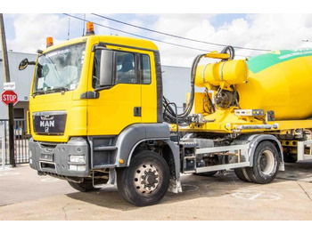 Concrete mixer truck MAN TGS 18.360 BLS-4X4H+MIXER 10 m3: picture 5