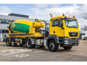 Concrete mixer truck MAN TGS 18.360 BLS-4X4H+MIXER 10 m3: picture 2
