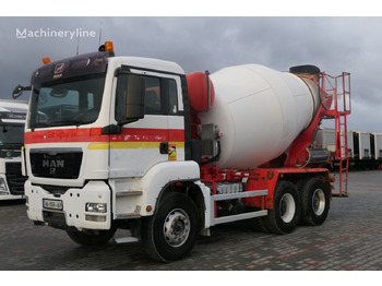 MAN TGS 33. 400 / 6x4 /GRUSZKA 7 M3 / BETONOMIESZARKA / MANUAL - Concrete mixer truck: picture 1