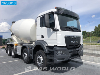 New Concrete mixer truck MAN TGS 35.430 8X4 10m3 FML mixer Euro 6: picture 3