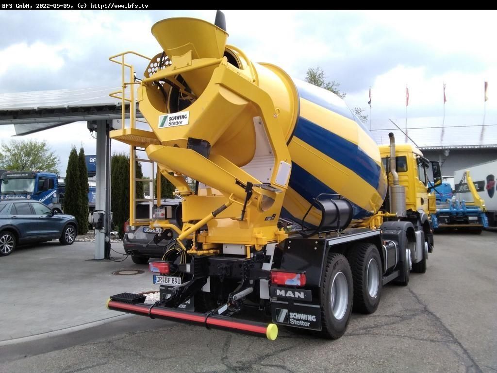 MAN TGS (TG3) 32.400 8x4 BB CH Betonmischer  Stetter  - Concrete mixer truck: picture 3