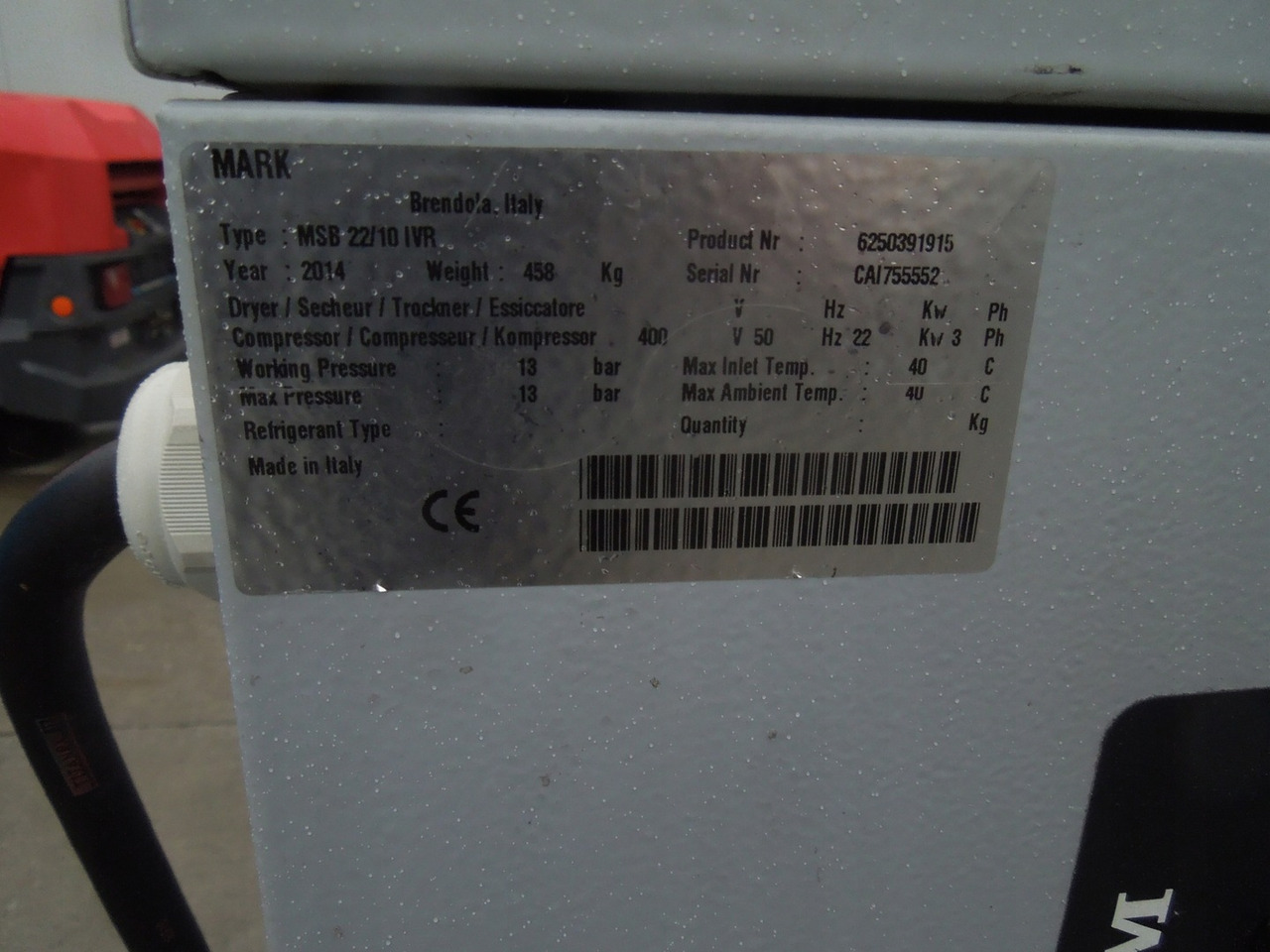 MARK MSB22 IVR - Air compressor: picture 4