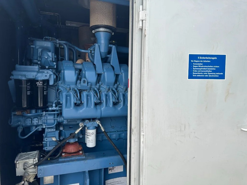 MTU 16V 4000 SDMO 2200 kVA Silent generatorset in container - Generator set: picture 2