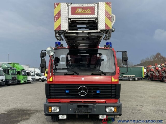 Mercedes-Benz 1422 Metz Feuerwehr Leiter 30 m. nur 31.361 Km. - Truck mounted aerial platform: picture 3