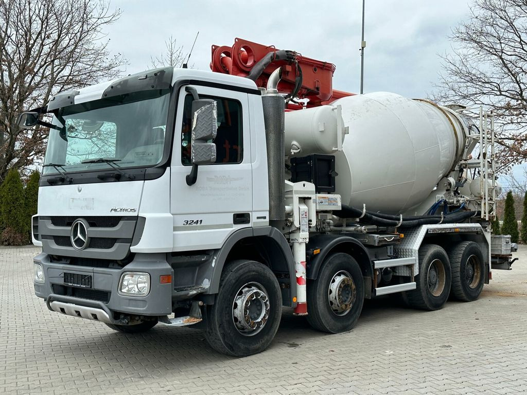 Mercedes-Benz ACTROS 3241 8x4 Pumi Putzmeister 24m  - Concrete pump truck: picture 2