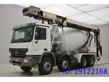 Concrete mixer truck Mercedes-Benz Actros 3241 - 8x4 - conveyor belt: picture 1