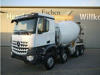 Concrete mixer truck Mercedes-Benz Arocs 3240 8x4*9m³ Liebherr*1.Hand*Klima*HU09/22: picture 1