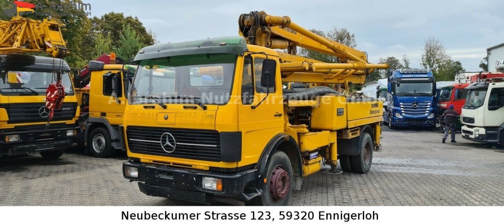 Mercedes-Benz LK 1617, Schwing Betonpumpe, Oldtimer - Mixer pump truck: picture 1