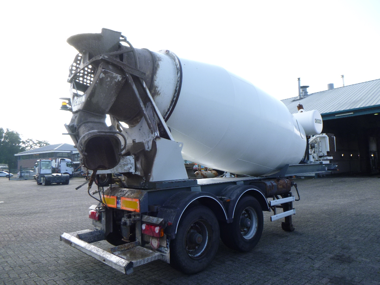 Mol Cifa mixer trailer 12 m3 - Concrete mixer truck: picture 3