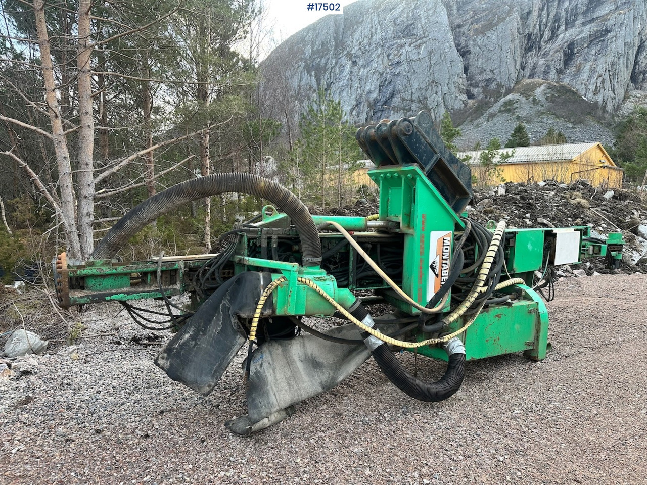 Montabert Boretårn - Drilling rig: picture 1