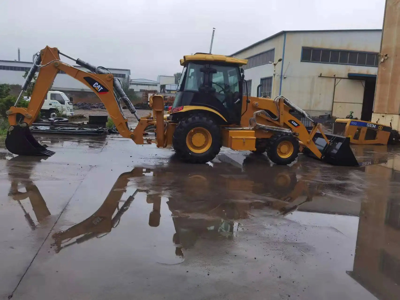 New CAT Backhoe Loader Cat420F Caterpillar 420F Backhoe loader with cheap price - Backhoe loader: picture 2