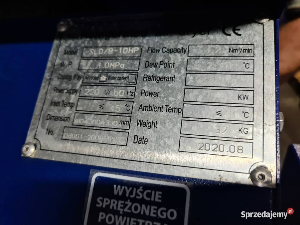 OSUSZACZ ZIĘBNICZY AIRPRESS 1,2 M3/MIN 20 - Air compressor: picture 3
