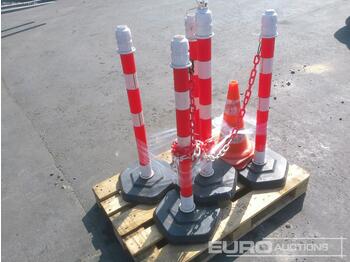 Construction equipment Pallet of Saefty Poles: picture 1