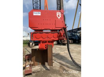 PVE 2313 vibro with PVE 250 power unit - Pile driver