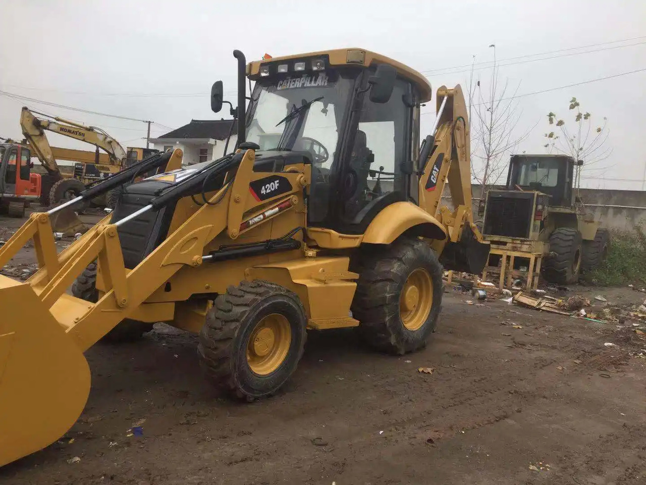 Popular Used backhoe loader CAT 420F cheap price Backhoe loaders - Backhoe loader: picture 3